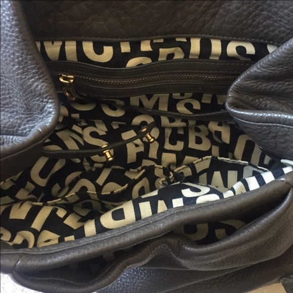 Marc by Marc Jacobs Classic Q Backpack- in Grey - Picture 6 of 15